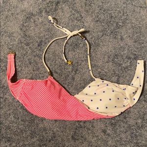 Victoria Secret American Flag Bikini Top